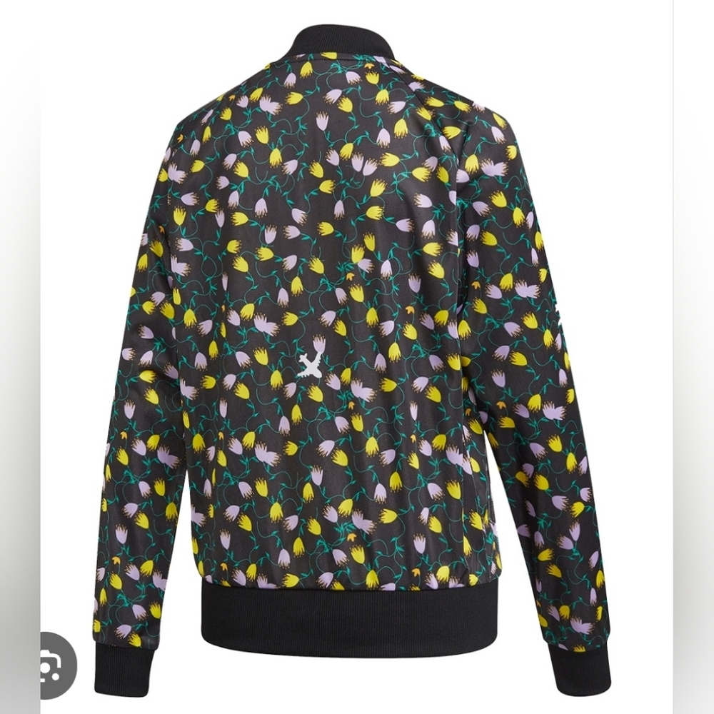 3pc Bundle Adidas Originals Bellista AOP Track Jacket, Skirt & Dress Ret: $163 - Picture 6 of 16